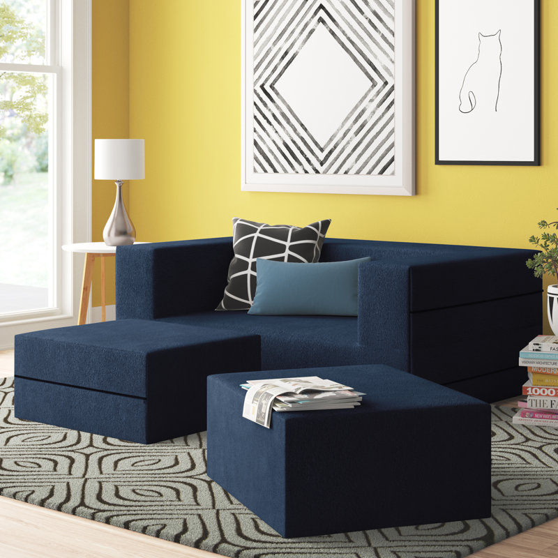 Zipcode Design™ Eugene 61'' Square Arm Sleeper Sofa Bed & Reviews Wayfair